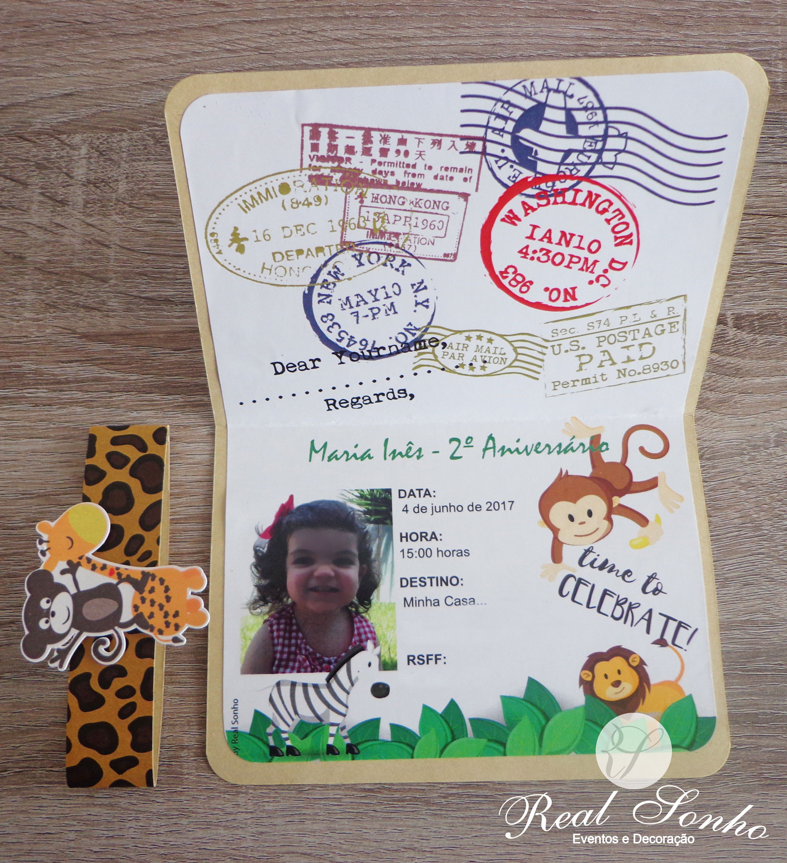 Convite Selva  I  Passaporte