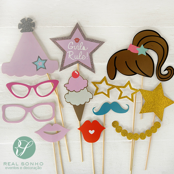 Conjunto para Photobooth  I  Girls