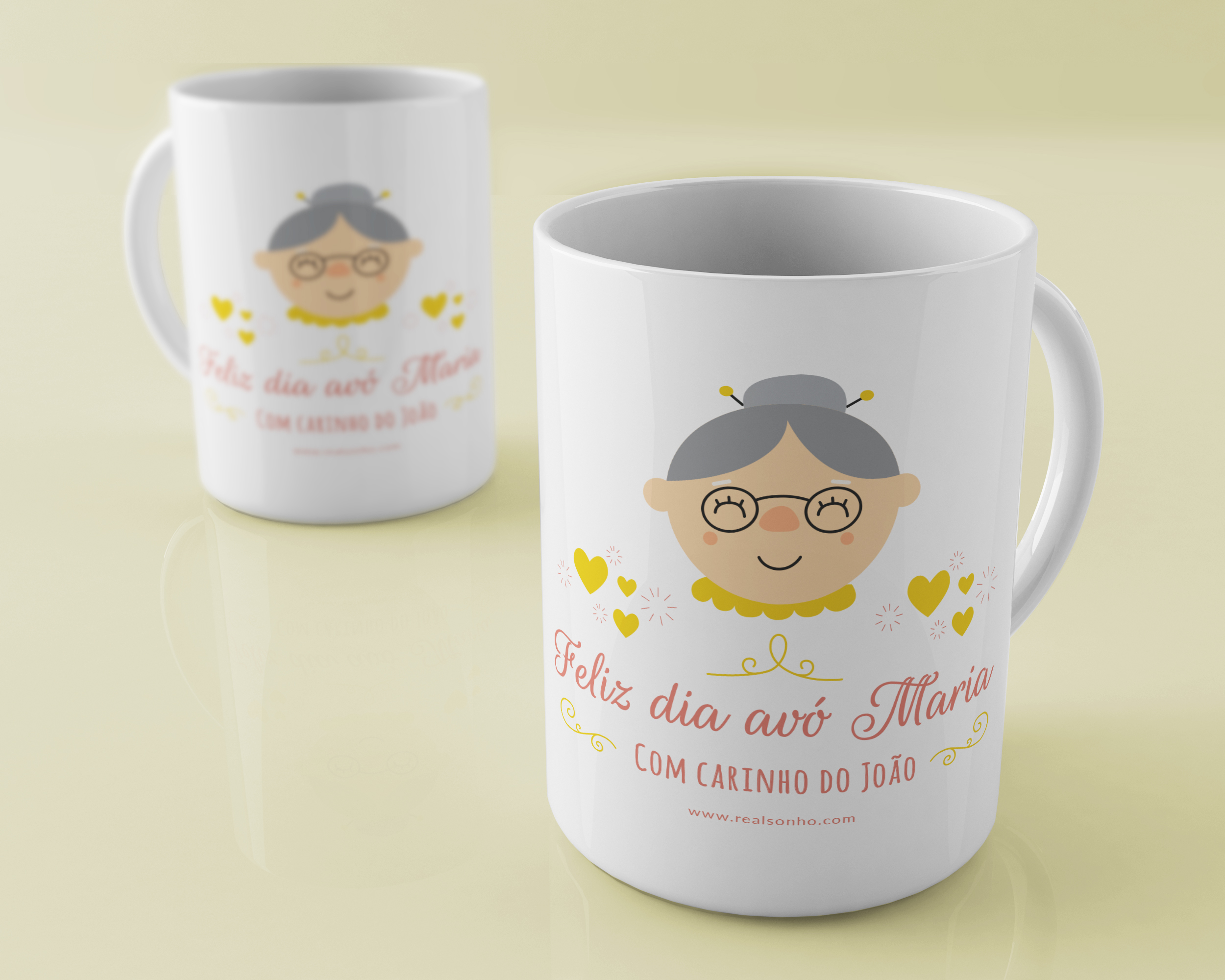 Caneca personalizada I Avó-C001