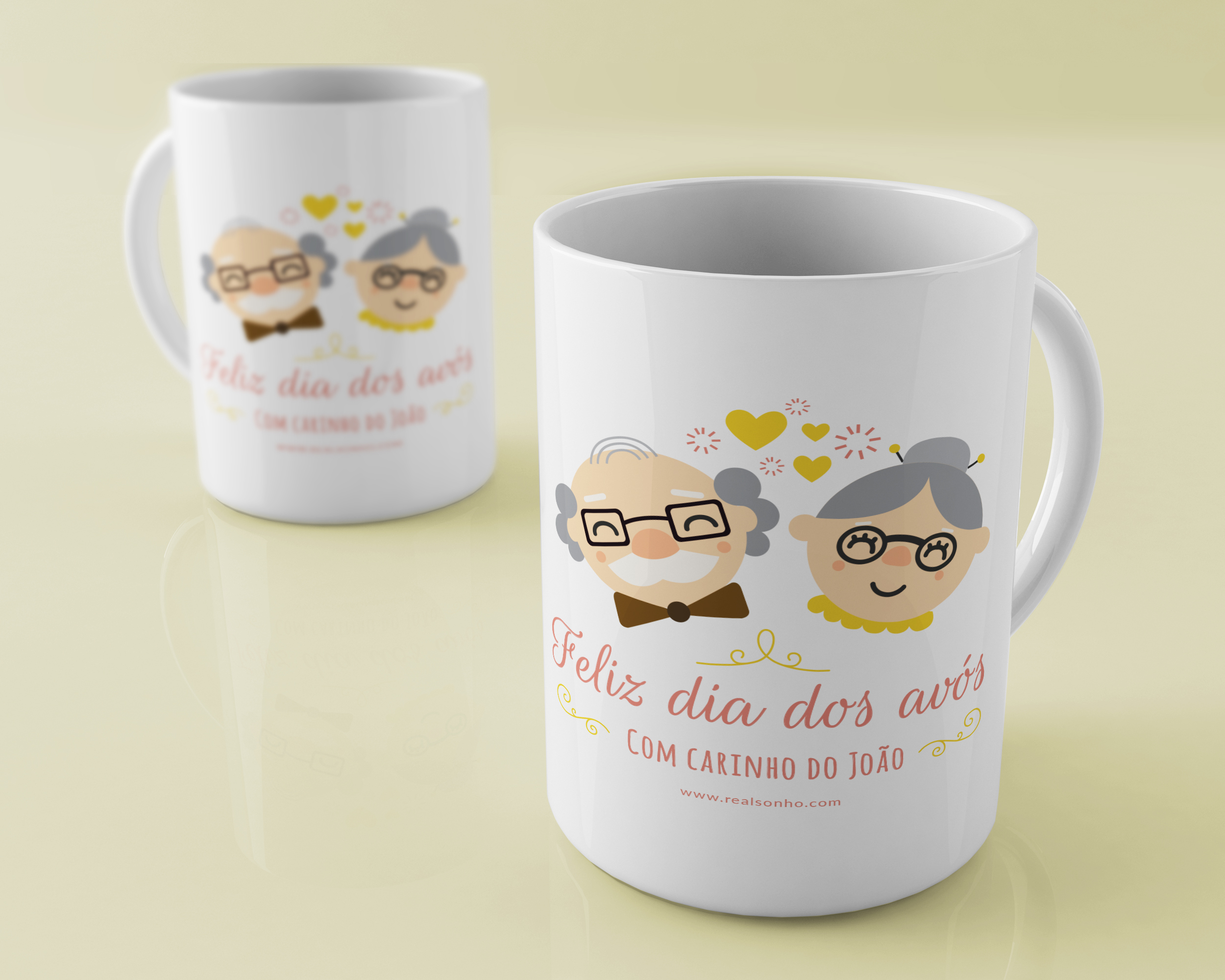 Caneca personalizada I Avós-C001