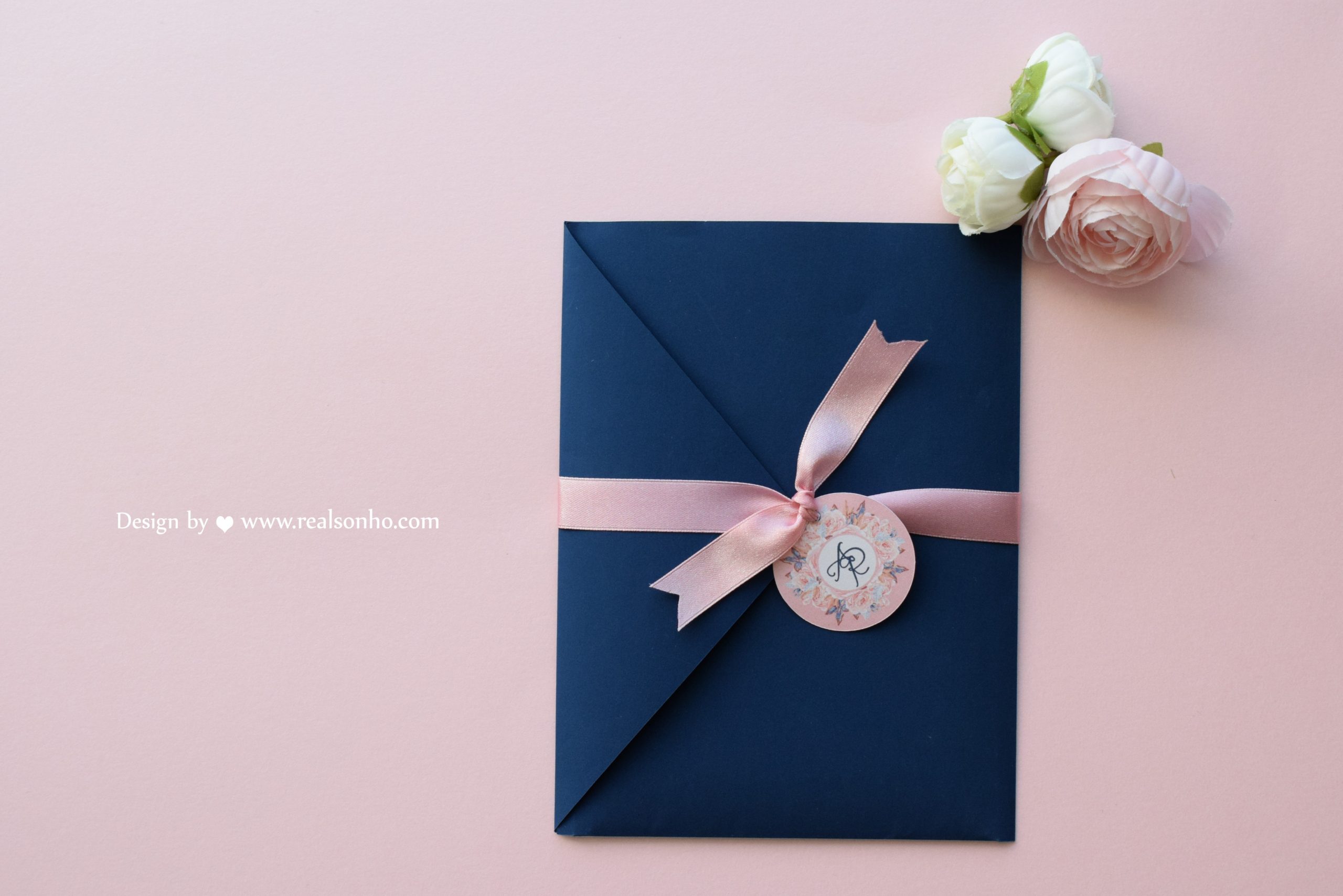 NAVY AND BLUSH CS-C083