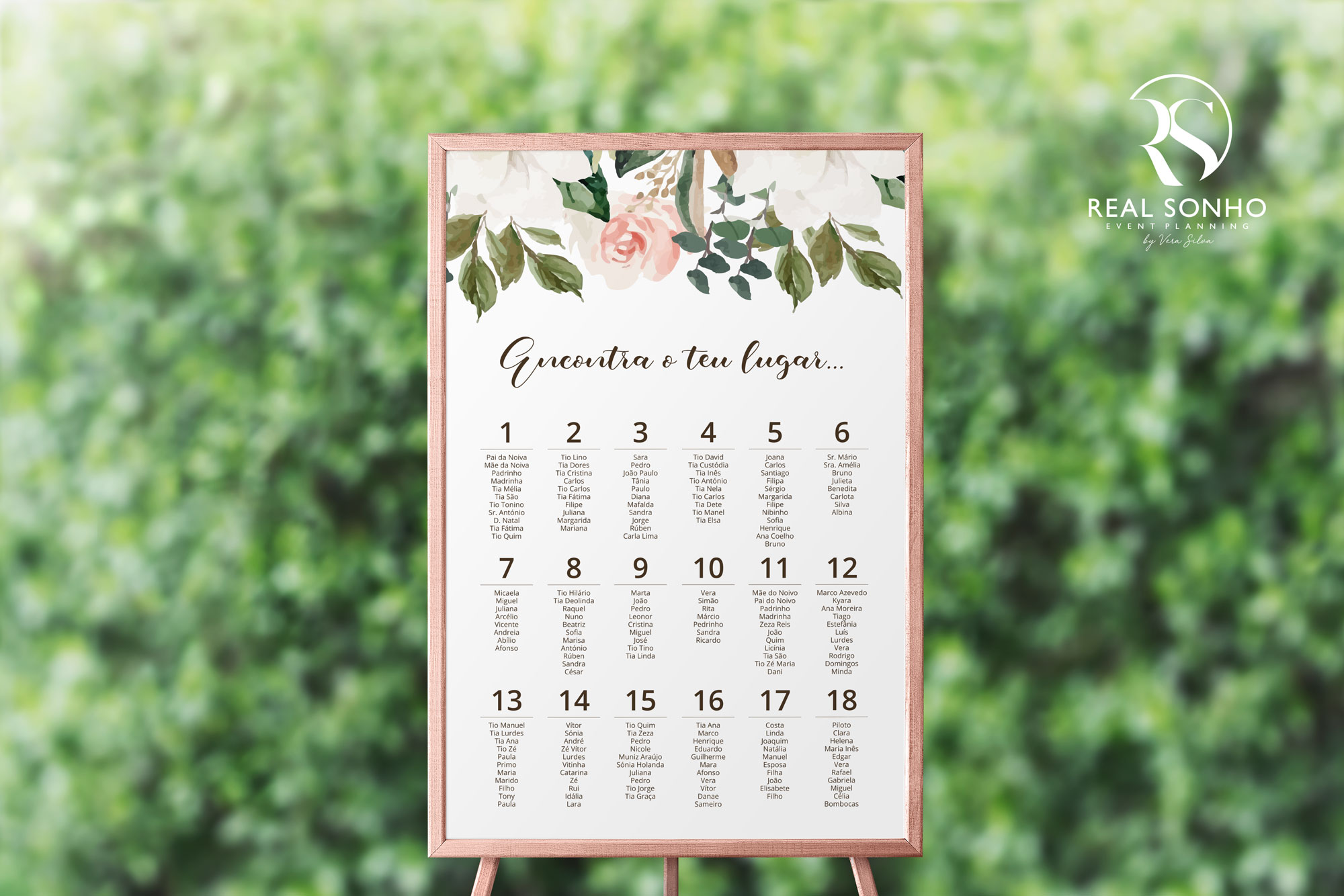 Identificador de Convidados I 70x100cm