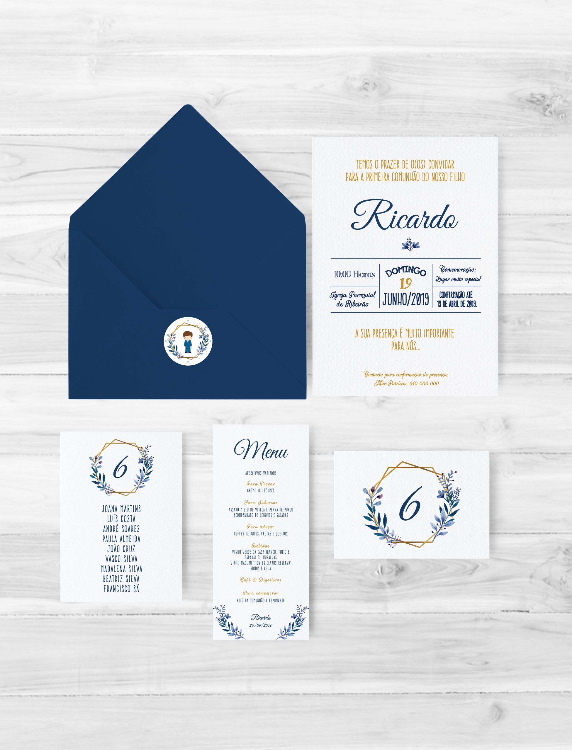 Estacionário | Comunhão (menino)