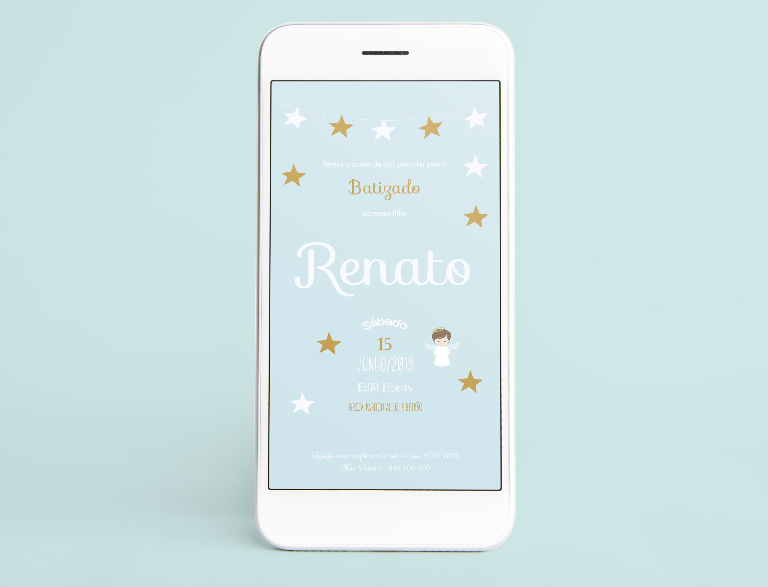 Convite Digital Batizado | BT-CD032