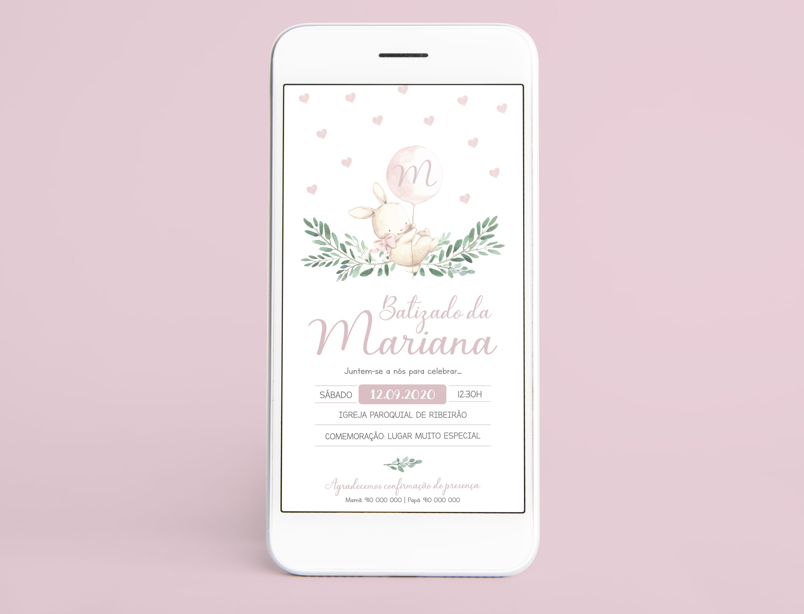 Convite Digital Batizado | BT-CD040