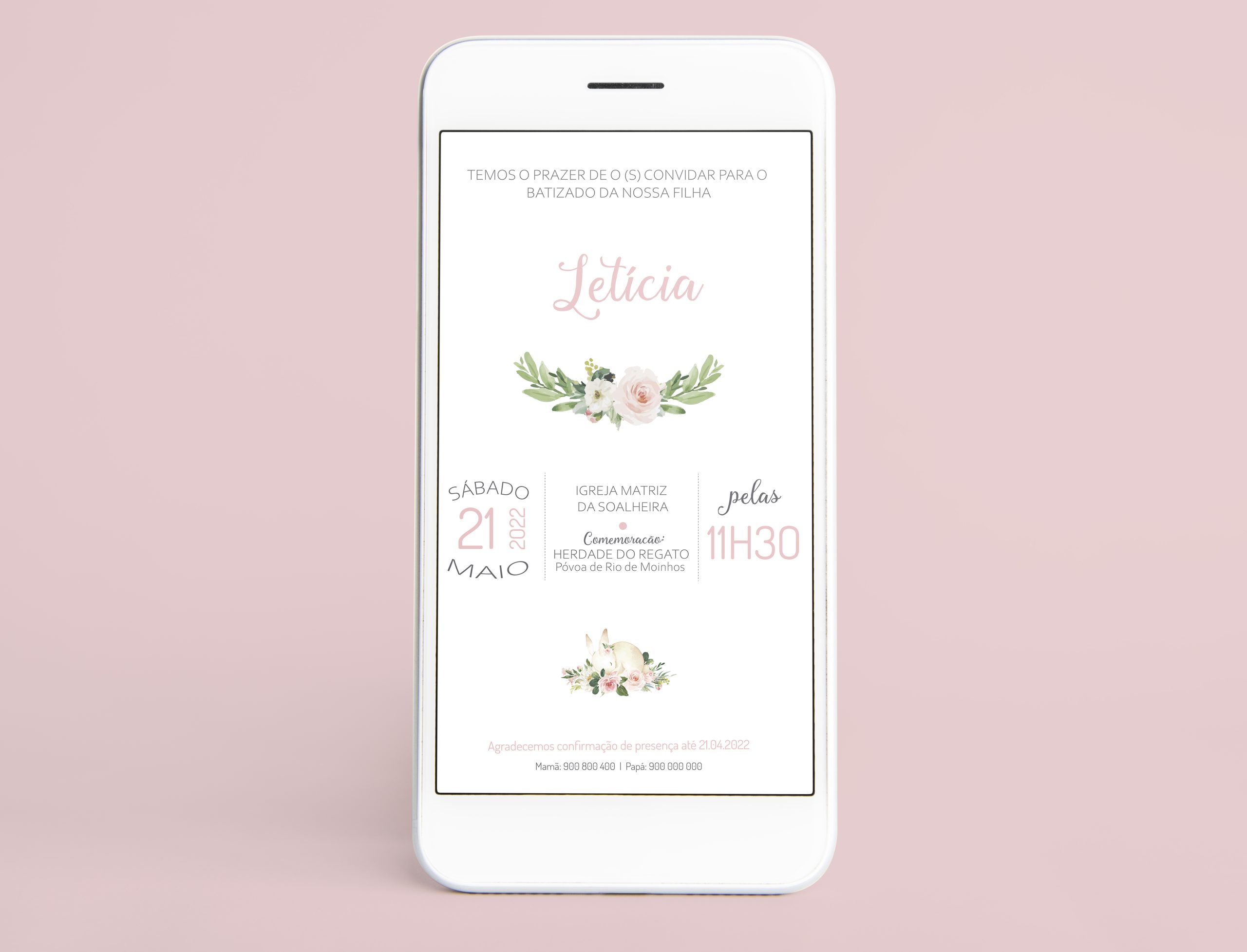 Convite Digital Batizado | BT-CD043