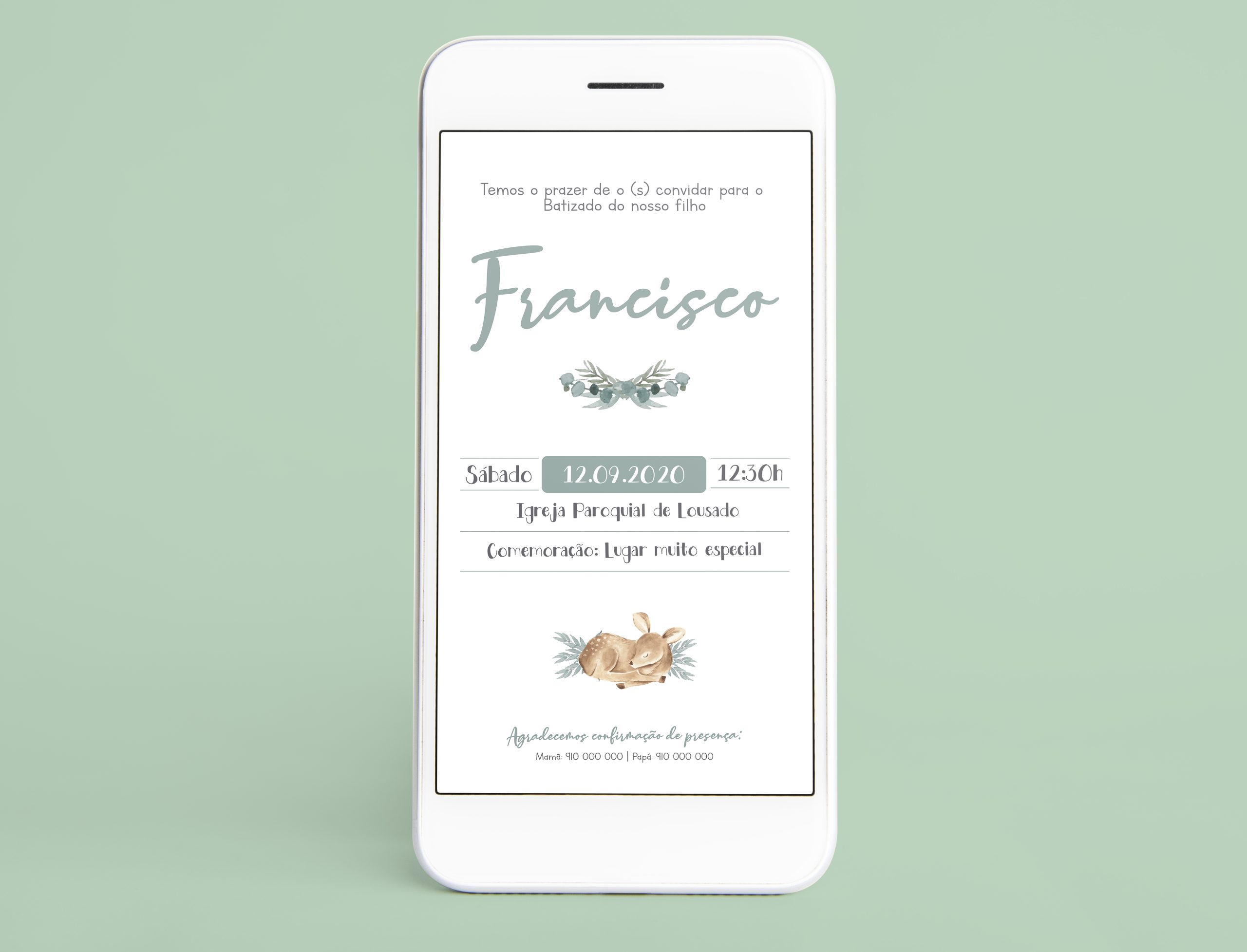 Convite Digital Batizado | BT-CD047