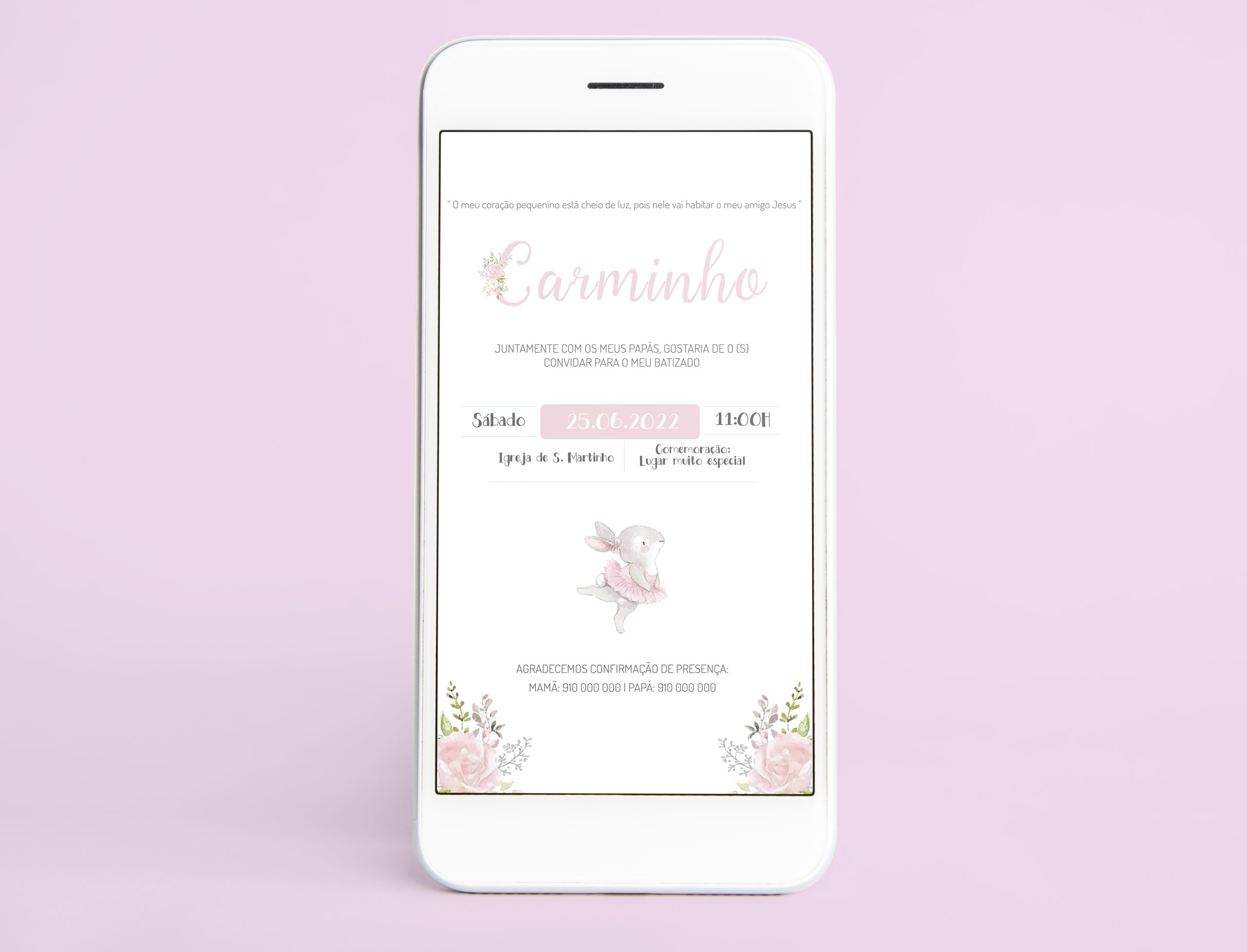 Convite Digital Batizado | BT-CD048