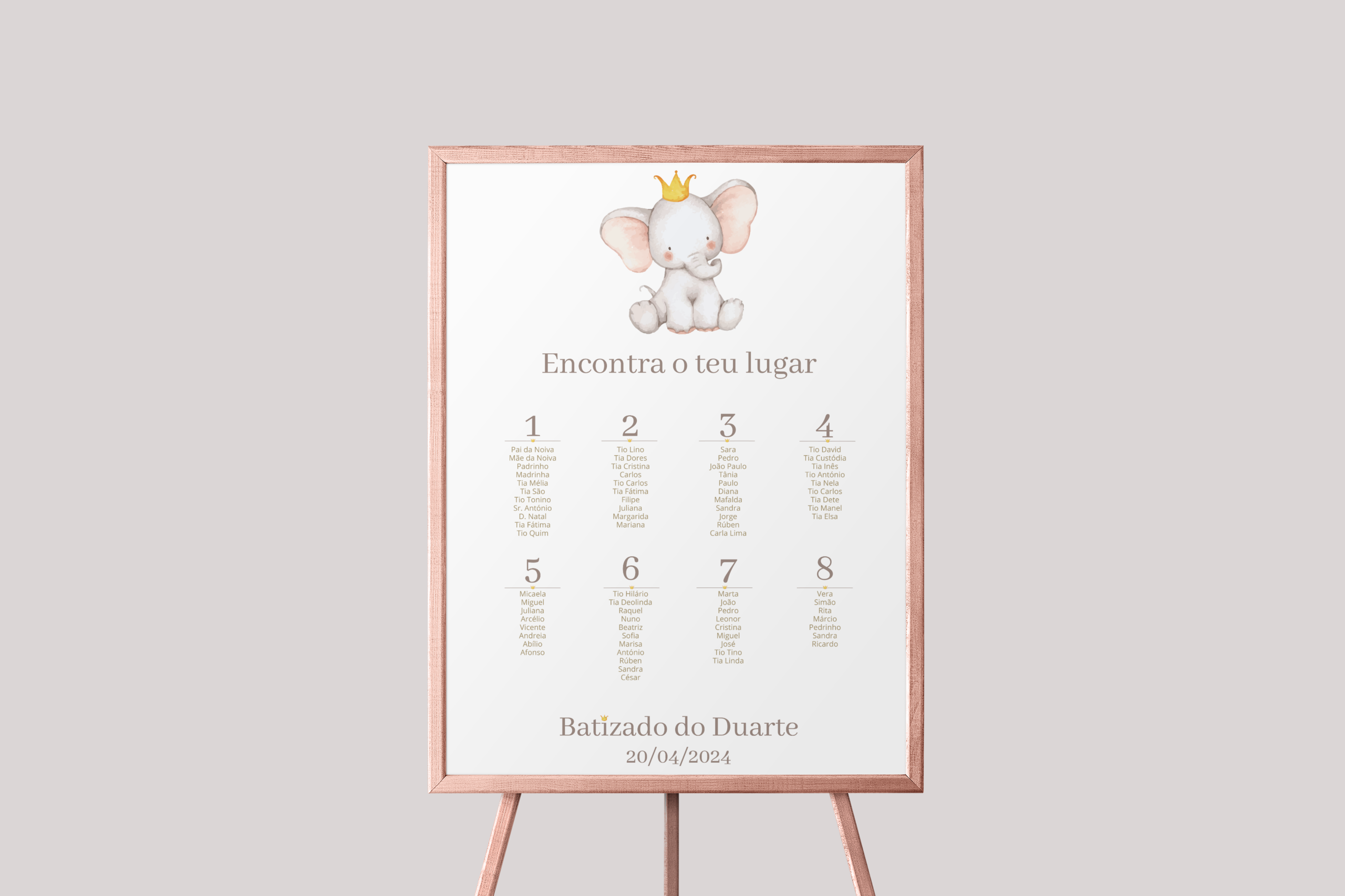 Poster | Elefante Príncipe I BT-ICP081