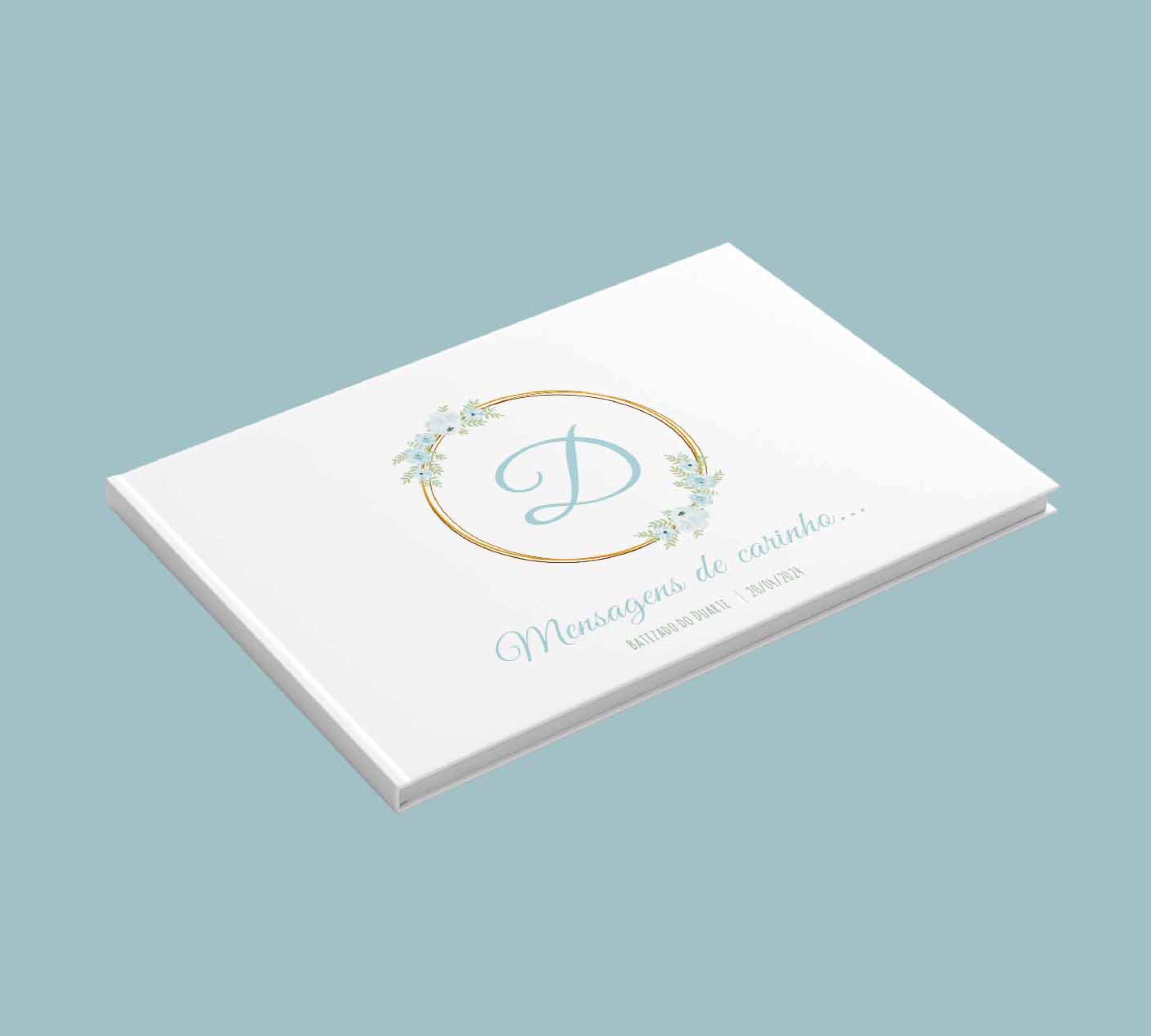 Livro de honra I Inicial Menino I  BT-LH096