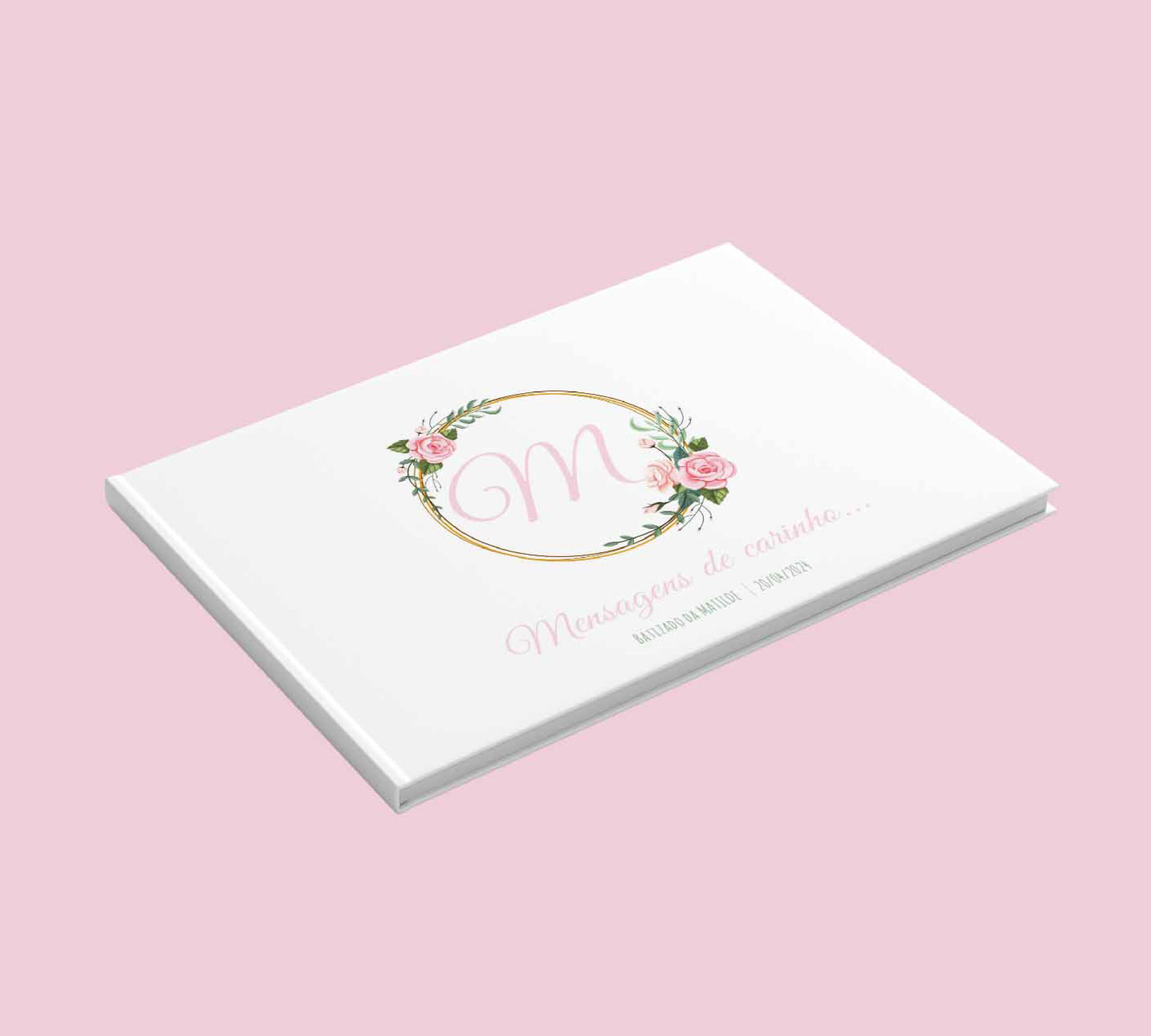 Livro de honra I Inicial Menina I  BT-LH095