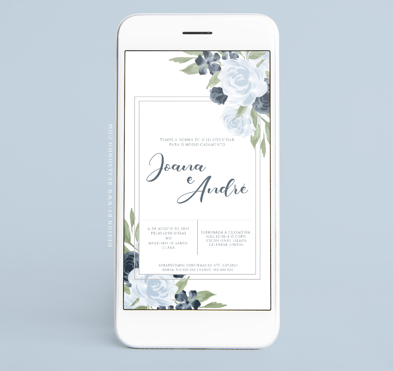 Convite Digital Casamento | CS-CD012